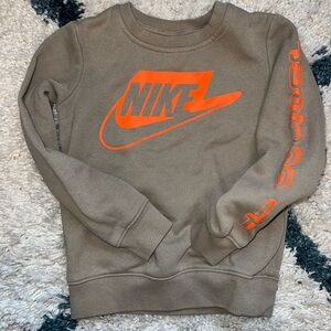 Nike toddler boy size 4T tan sweater.